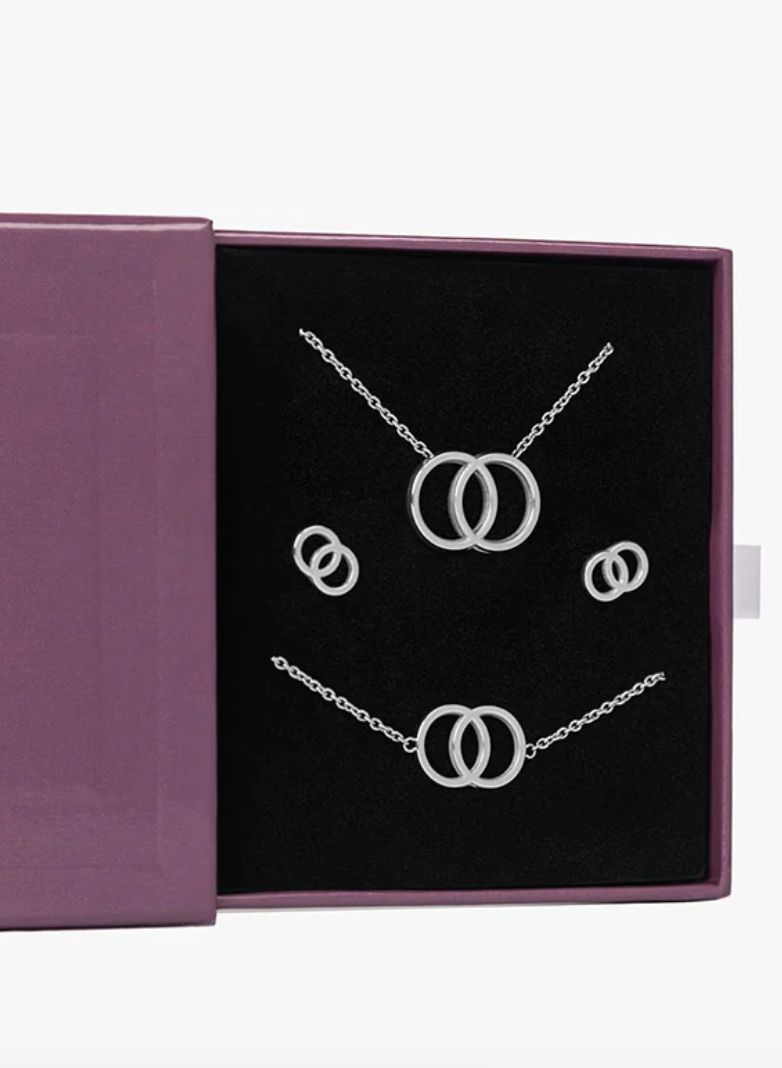 Lorie Jewelry Set – Silver