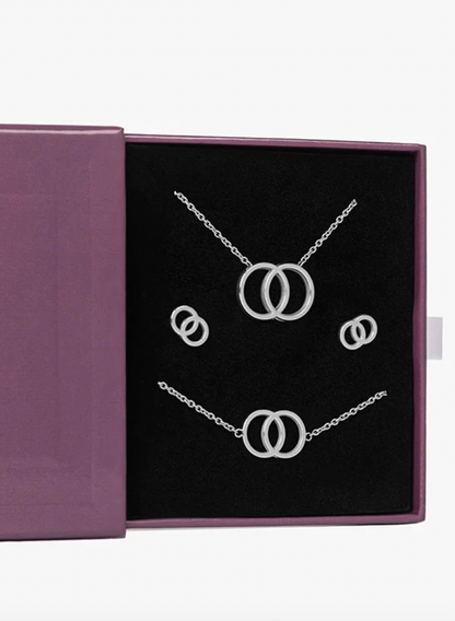 Lorie Jewelry Set – Silver
