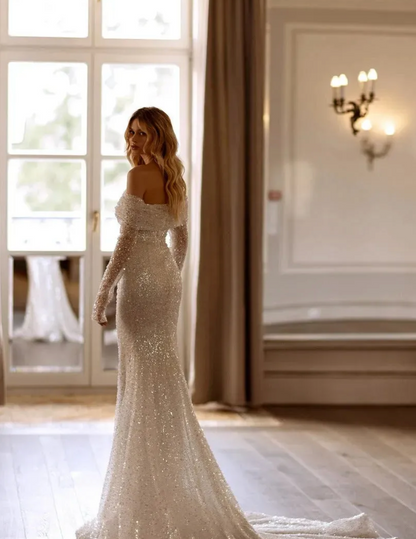 Gorgeous Sequined Evening Dress | New Collection