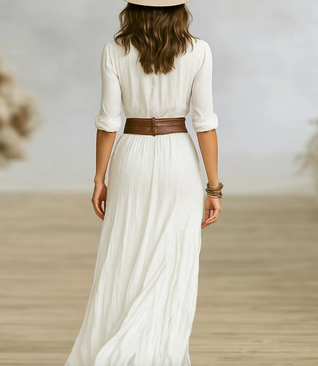 Aurrela | Elegant Pleated Dress
