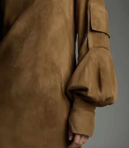 Aurrela | Vintage Suede Dress