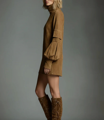 Aurrela | Vintage Suede Dress