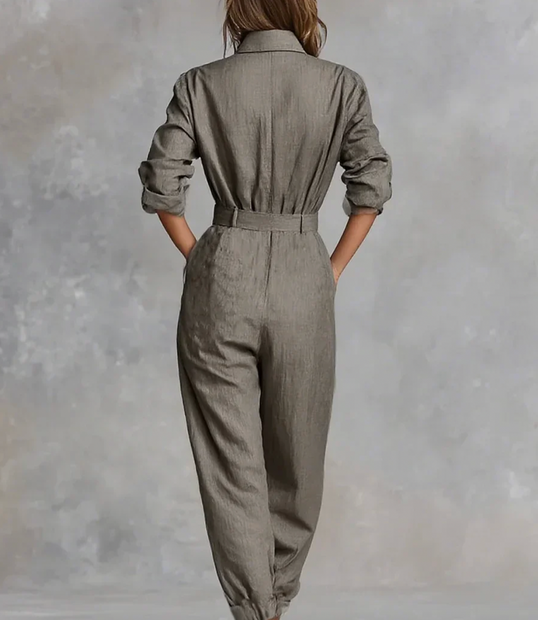 Aurrela | Linen-Cotton Jumpsuit