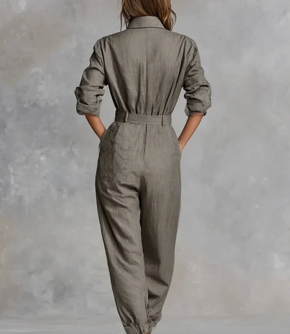 Aurrela | Linen-Cotton Jumpsuit