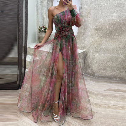Aurrela | Dreamy Floral Elegance Dress