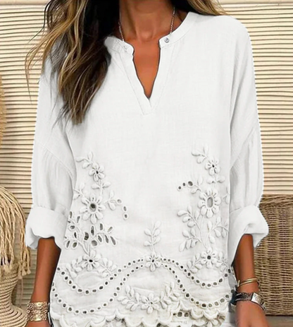 Aurrela | Casual Lightweight Printed Top