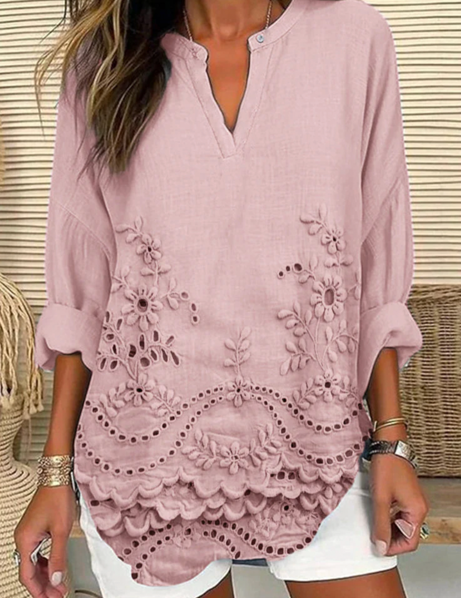 Aurrela | Casual Lightweight Printed Top