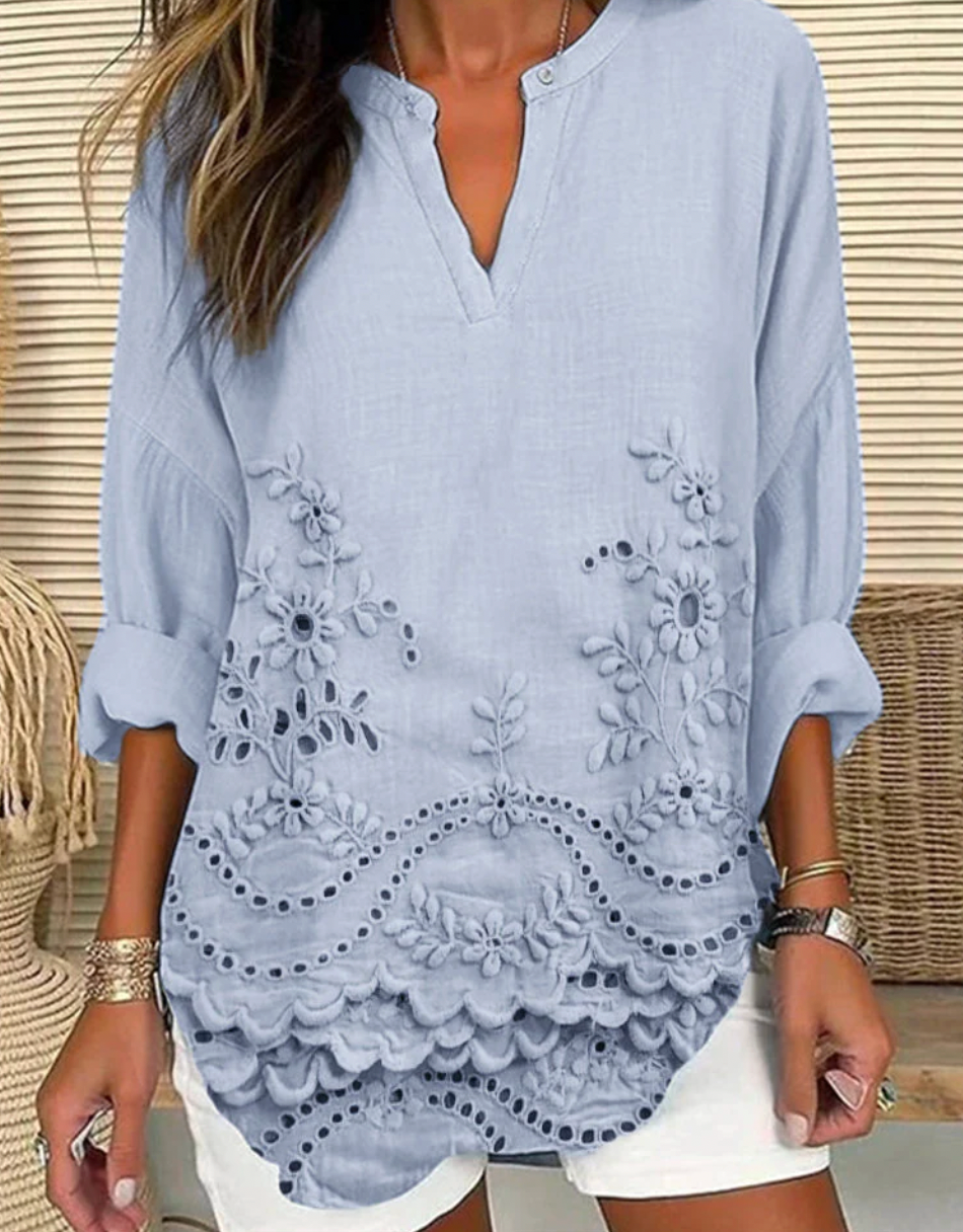 Aurrela | Casual Lightweight Printed Top