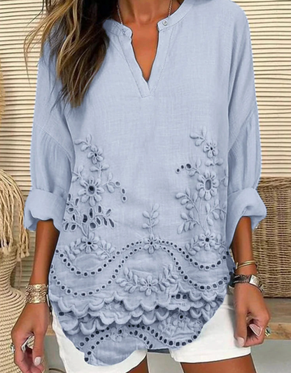 Aurrela | Casual Lightweight Printed Top
