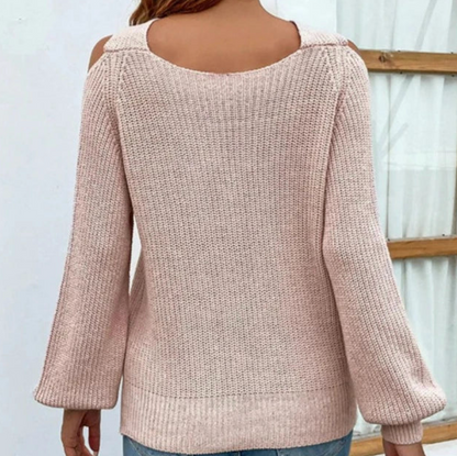 Aurrela | Ribbed Knit Sweater