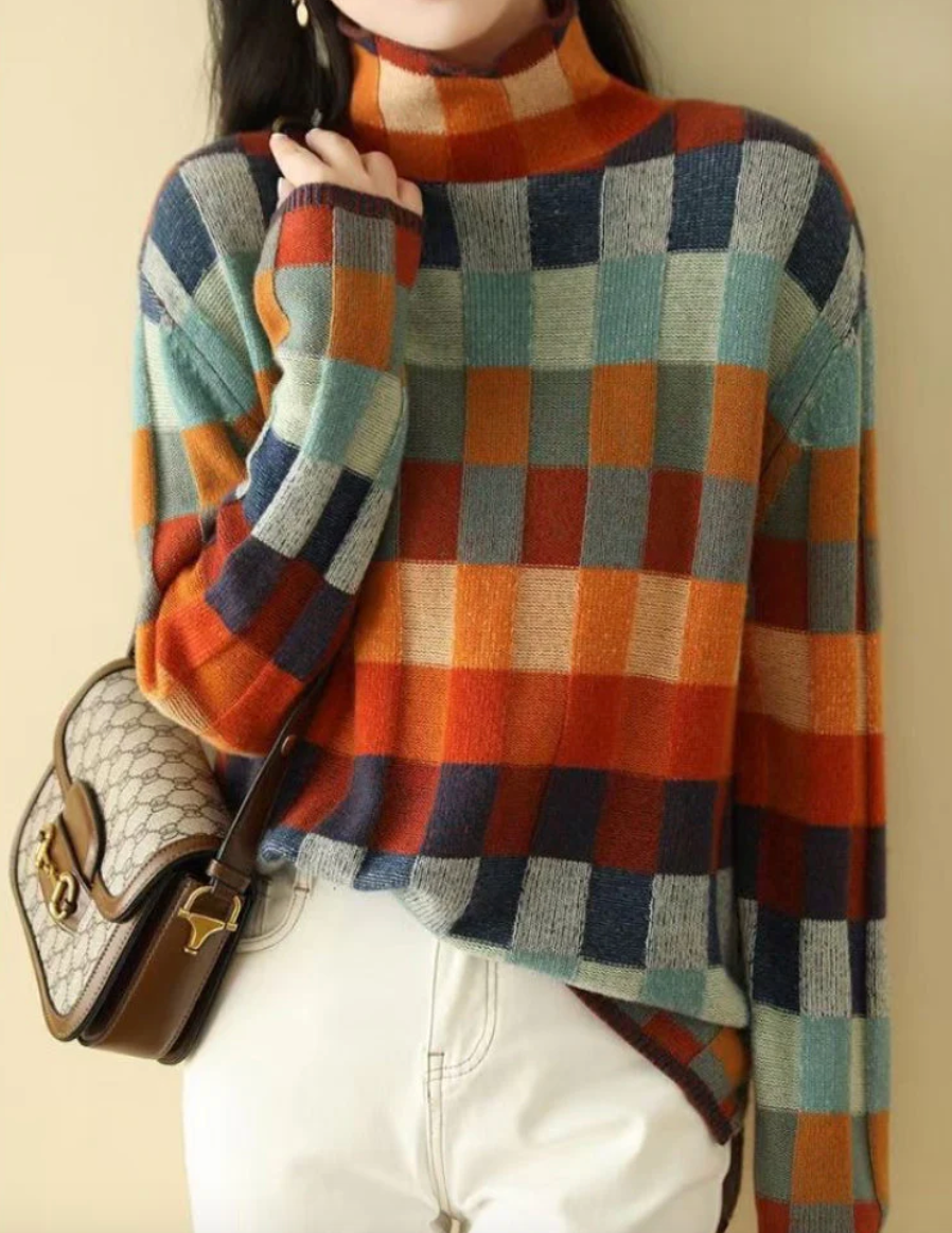 Aurrela | Colourful Cashmere Sweater