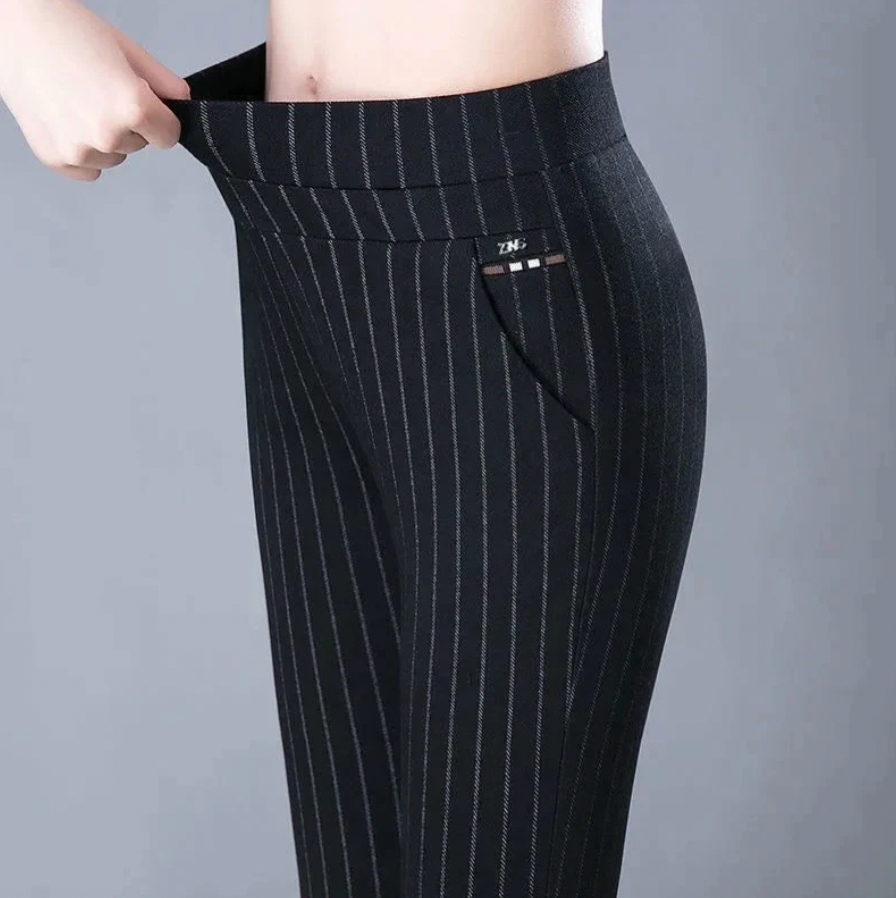 Aurrela Pants | Stylish Stretch Tailored Trousers