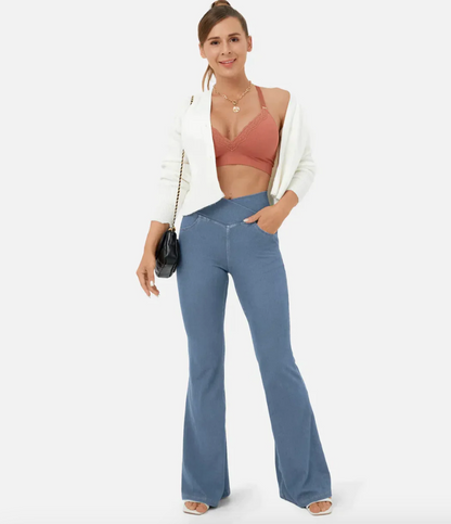 Aurrela | RetroFlare Jeans in Stretch Denim