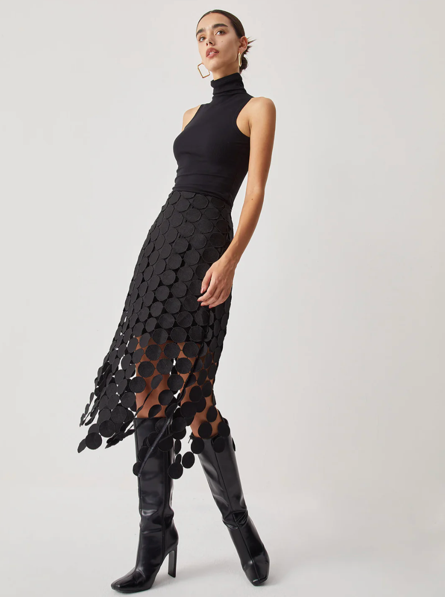 Aurrela | DOUBLE-LAYER SKIRT