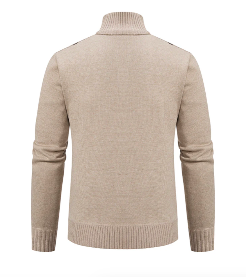 Aurrela | New Men’s Cardigan | Sand Beige