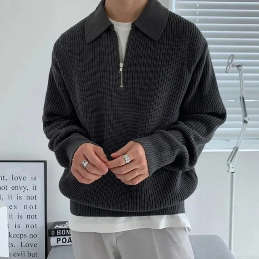 Aurrela | Half Zip Sweater