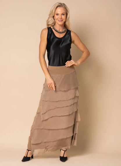 Toyah Singlet | Satin Luxe Essential