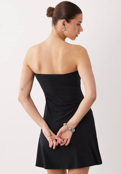Aurrela | Mini Swing Dress | Black