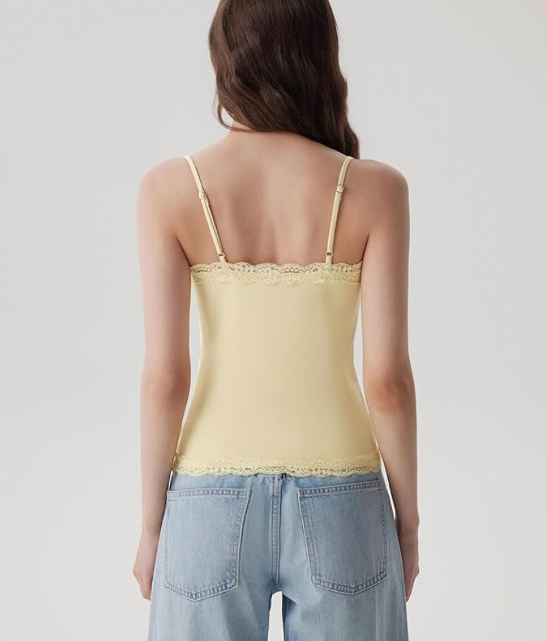 AURRELA | Women's Lace Double Lined Top