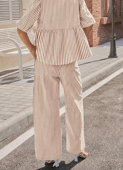 Aurrela | 2-Piece Linen Set Summer