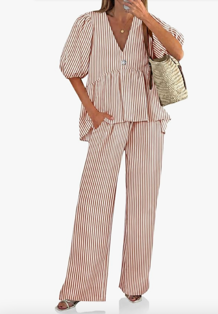 Aurrela | 2-Piece Linen Set Summer