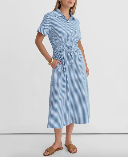 Aurrela | Summer Dress with Short Sleeves