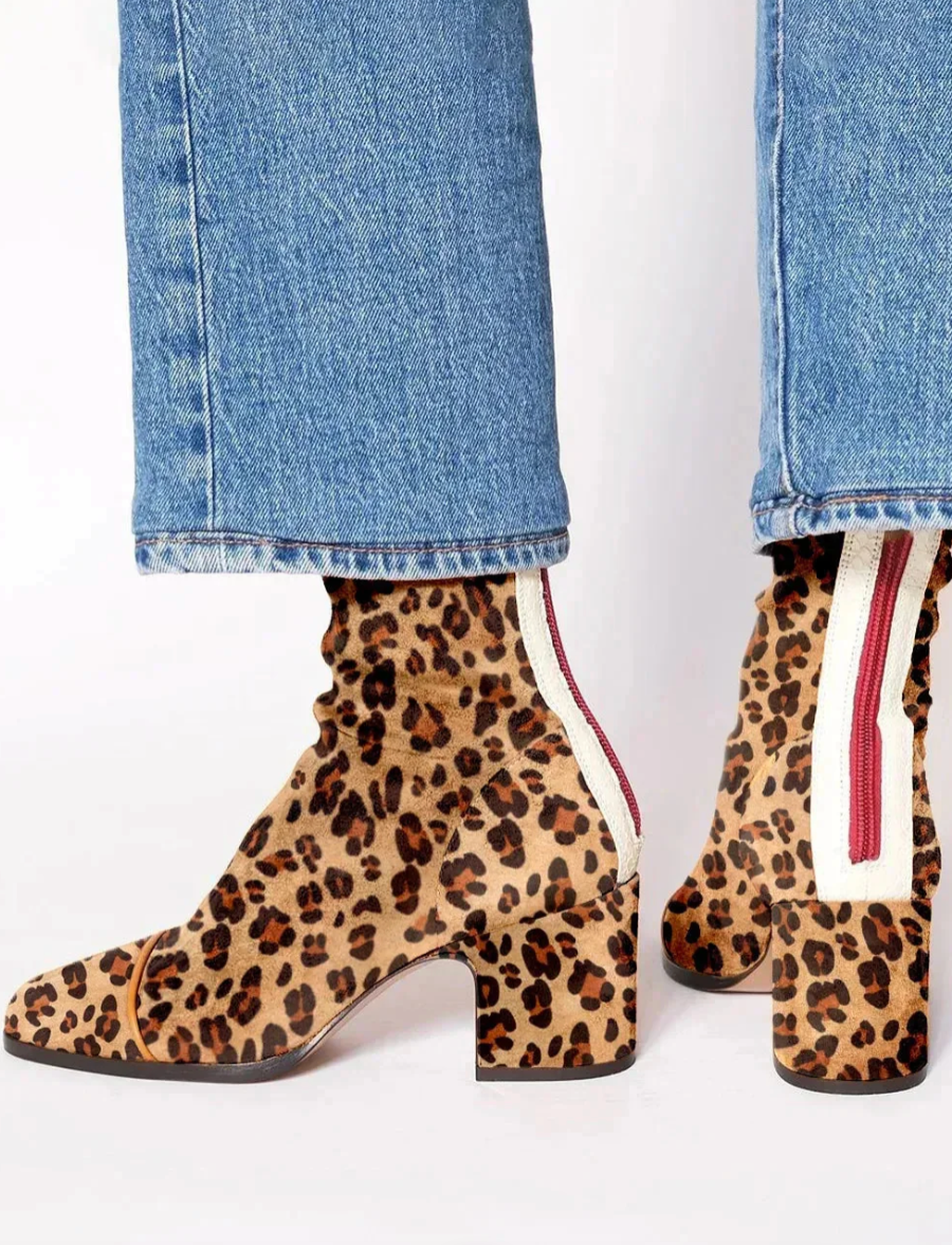 Elegant Ankle Boots | Comfortable Design with Shock Absorption