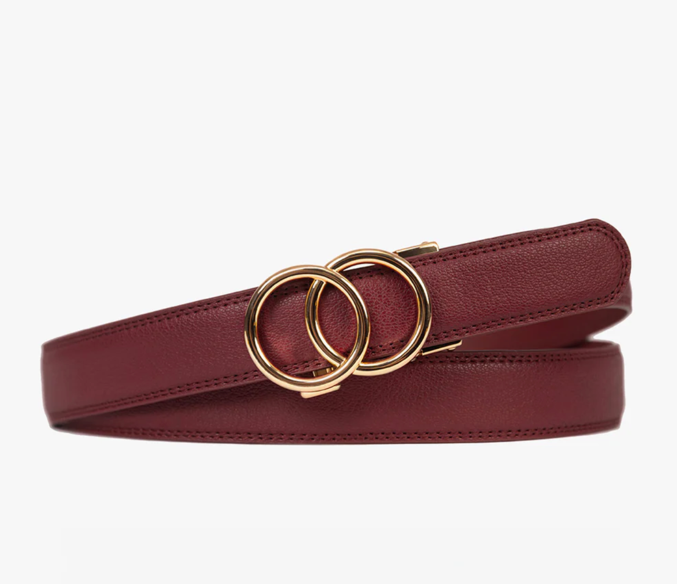 Modern Belt | Gold Buckle