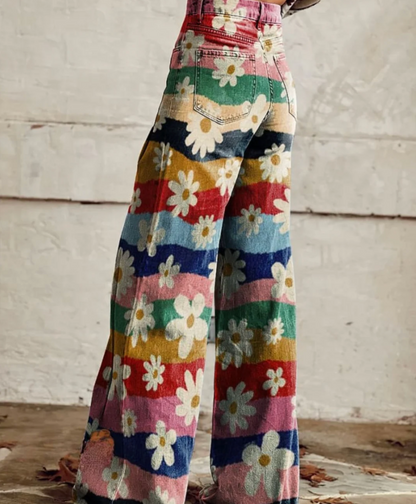 Aurrela | Chic Floral Trousers