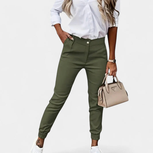 Jenna High Waist Stretch Bottoms – Polished Style with Everyday Comfort