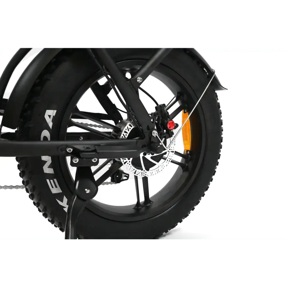 OUXI V8- FATBIKE - ZWART