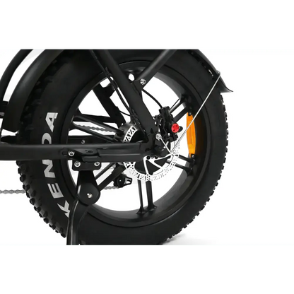 OUXI V8- FATBIKE - ZWART