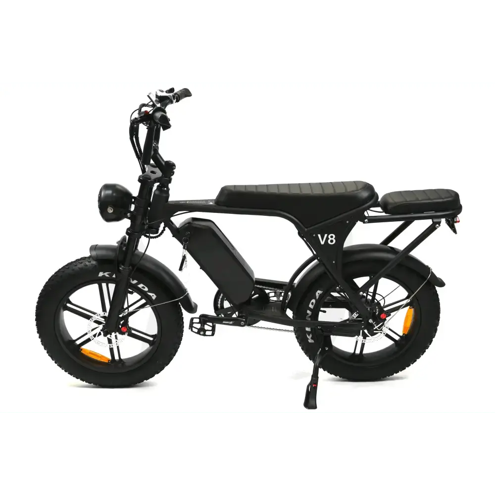 OUXI V8- FATBIKE - ZWART