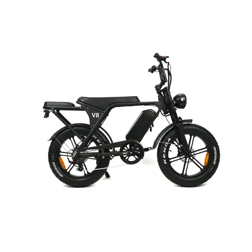 OUXI V8- FATBIKE - ZWART