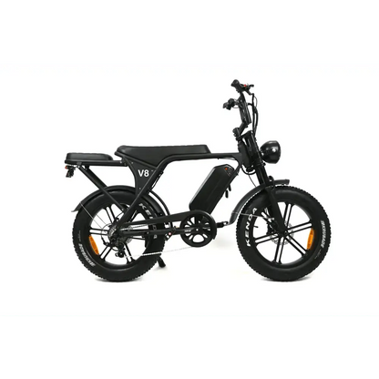 OUXI V8- FATBIKE - ZWART