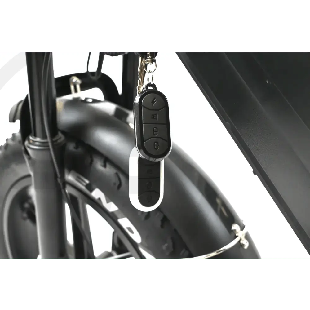 OUXI V8- FATBIKE - ZWART