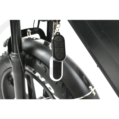 OUXI V8- FATBIKE - ZWART