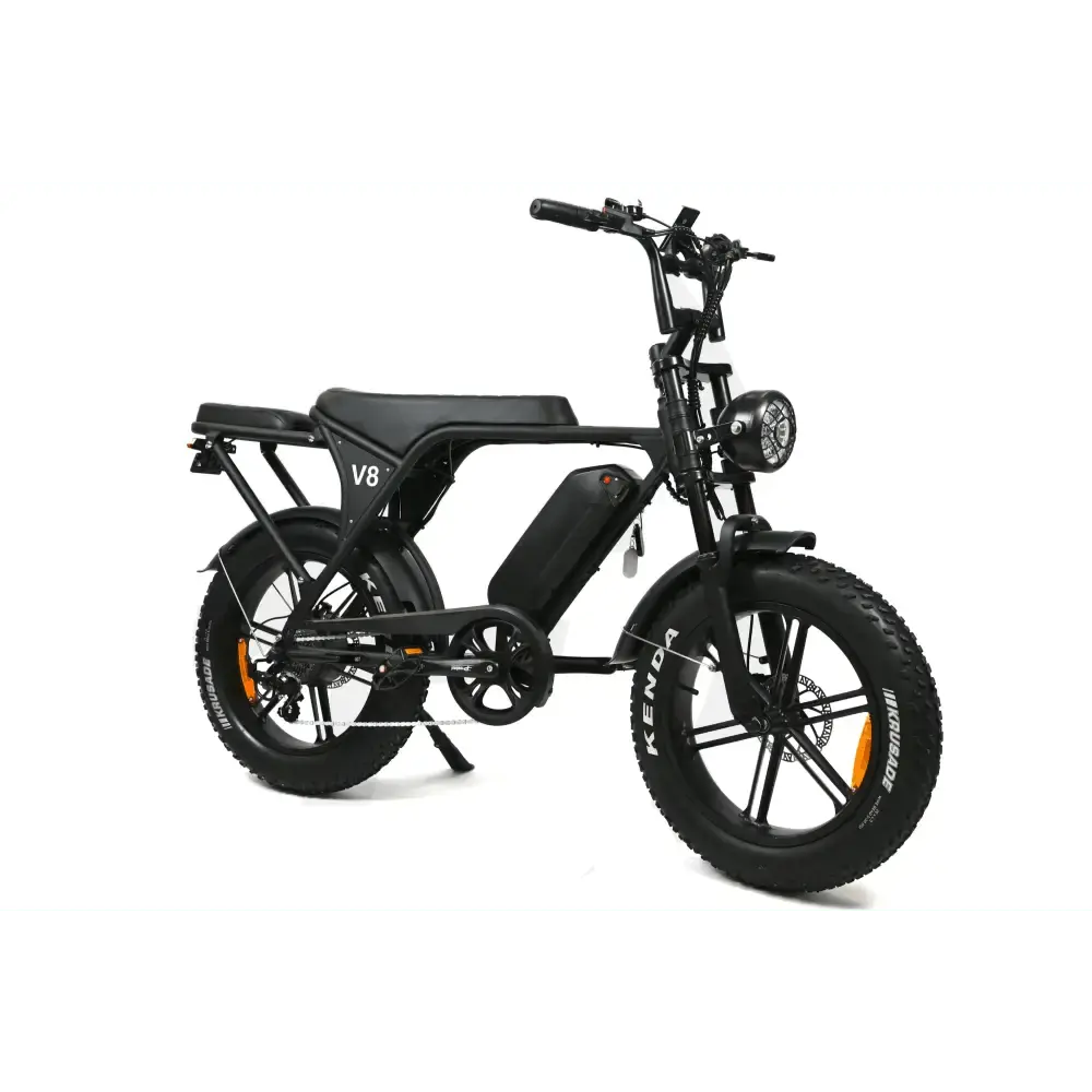 OUXI V8- FATBIKE - ZWART
