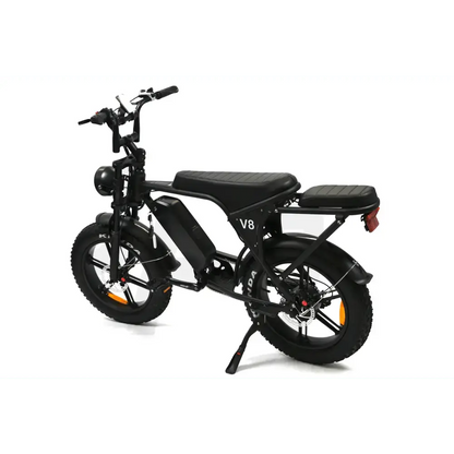 OUXI V8- FATBIKE - ZWART