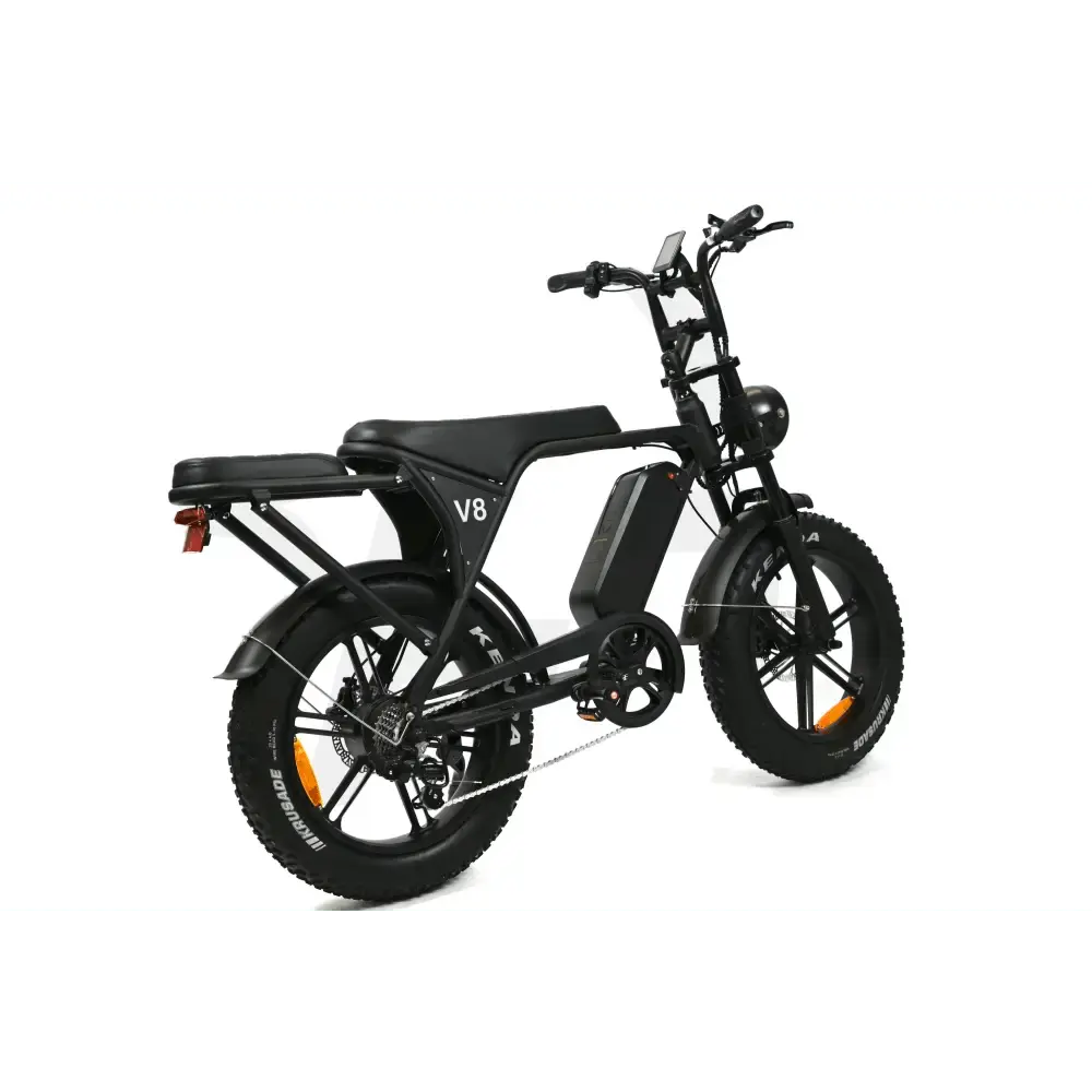 OUXI V8- FATBIKE - ZWART