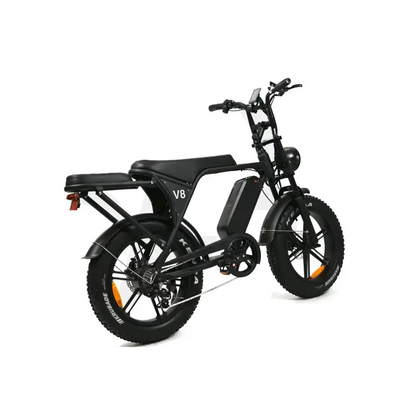 OUXI V8- FATBIKE - ZWART